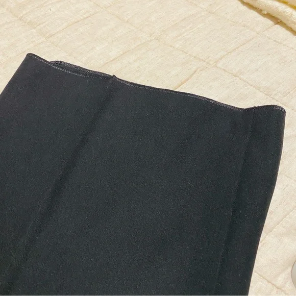 LOUIS VUITTON black flat front womens slim straight trousers pants eur40… - Picture 12 of 12